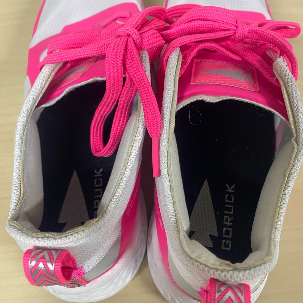 GORUCK Rough Runner, Neon Pink and White, Athletic Shoes - Picture 4 of 7